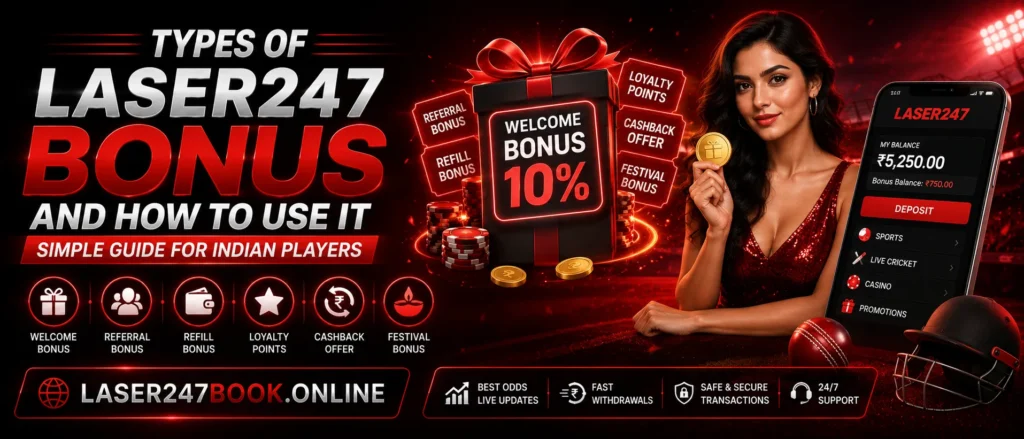 Laser247 bonus